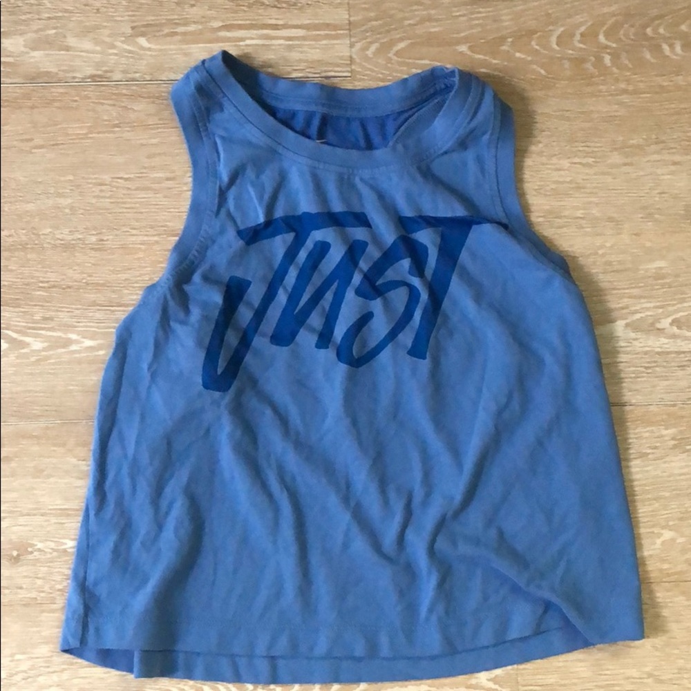 Nike Just Do It athletic cut top